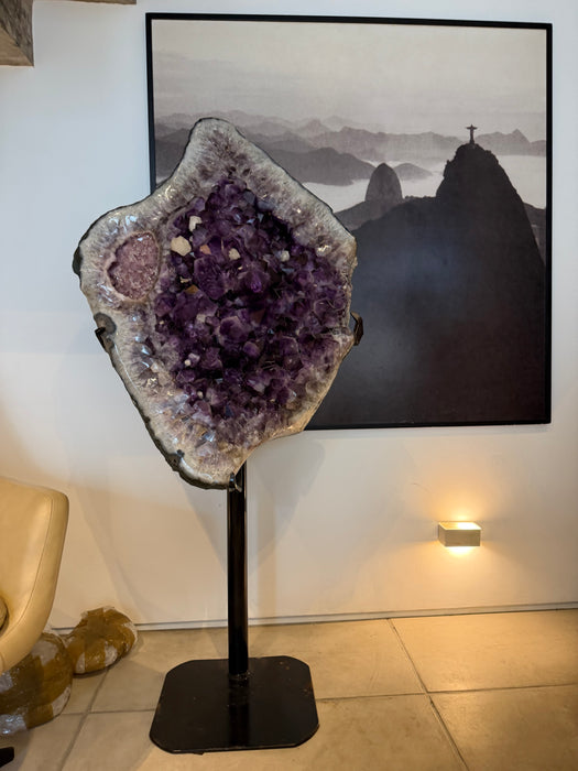 Pedra Relíquia Retirada de Ametista