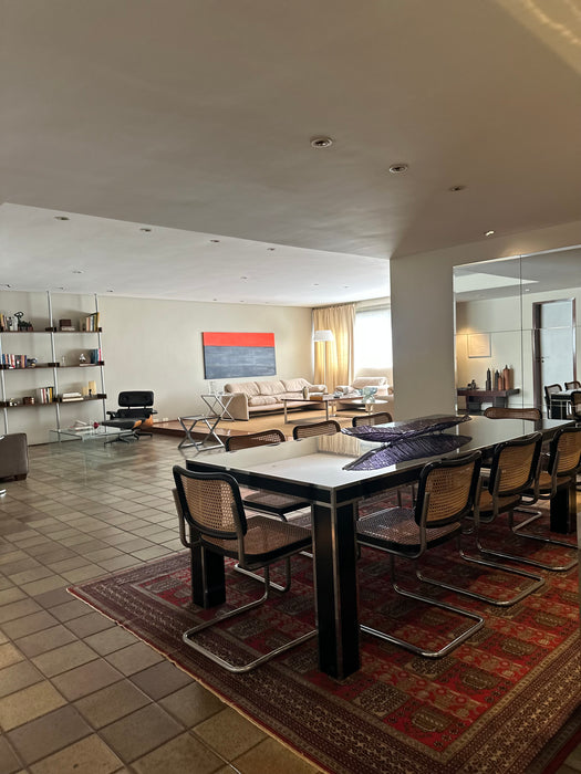 Mesa de Centro de Vidro "Fiam Ghost" – Cini Boeri