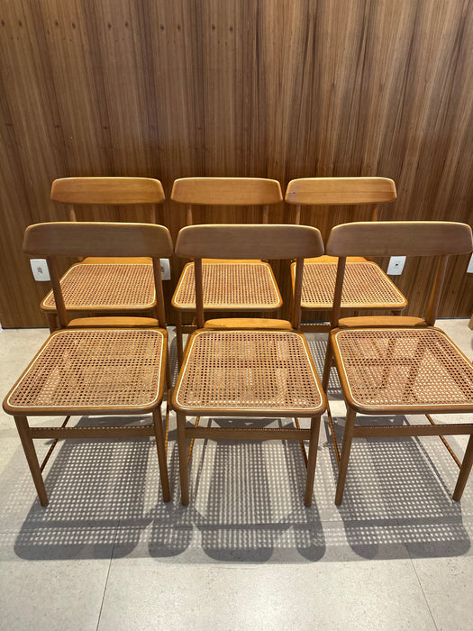 Conjunto de 6 Cadeiras "Lucio" – Sérgio Rodrigues para Dpot