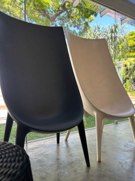 Par de Poltronas Outdoor “Driade” Black & White – Philippe Starck