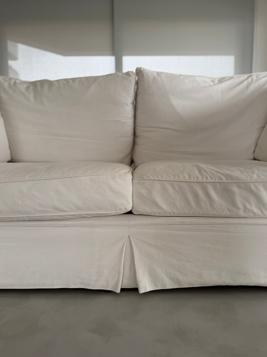 Sofá com Capa e Penas de Ganso - Shabby Chic (NY)