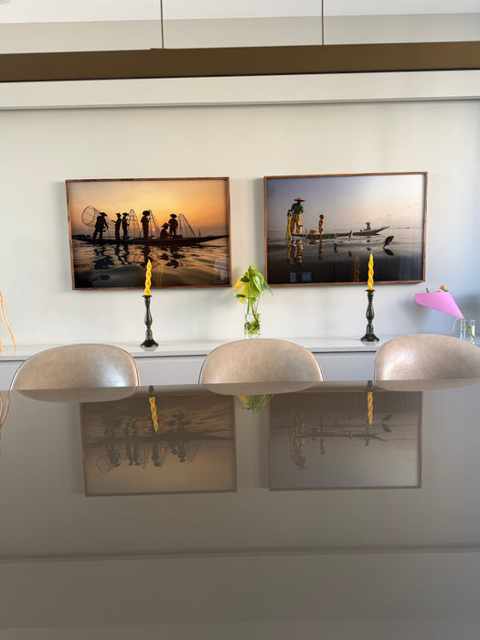 Conjunto com 8 Cadeiras em Couro – Brentwood