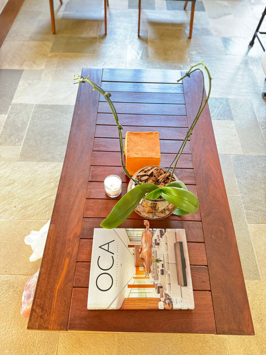 Mesa de Centro "Alvorada" em Madeira Cumaru – Carlos Motta