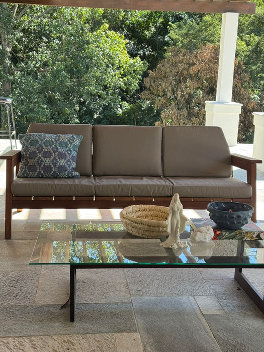 Mesa de Centro com Tampo de Vidro – Lafer