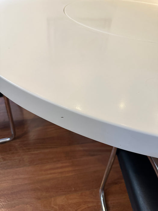 Mesa de Jantar Redonda com Centro Giratório