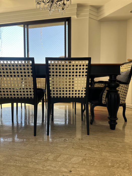 Conjunto de 8 Cadeiras (2 com braços)