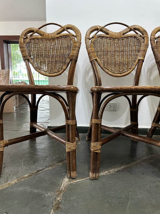 Mesa de Vidro com 3 Cadeiras