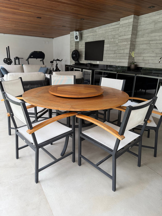Conjunto de Mesa com 6 Cadeiras - Breton