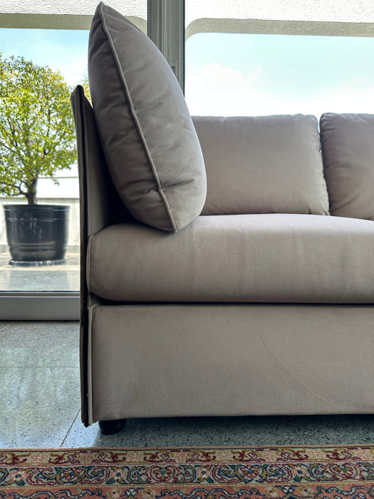 Sofá “Duc-Duc” em L – Mario Bellini para Cassina