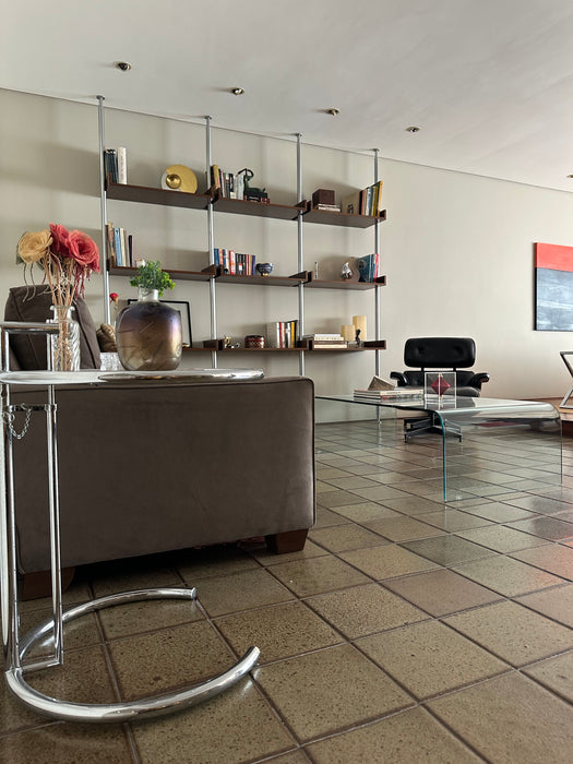 Mesa de Centro de Vidro "Fiam Ghost" – Cini Boeri