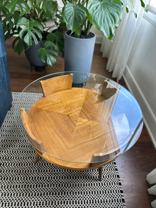 Mesa de Apoio Redonda Anos 50 – Releitura de Clássicos