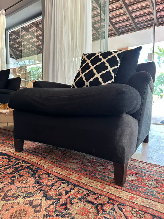 Par de Poltronas Pretas
