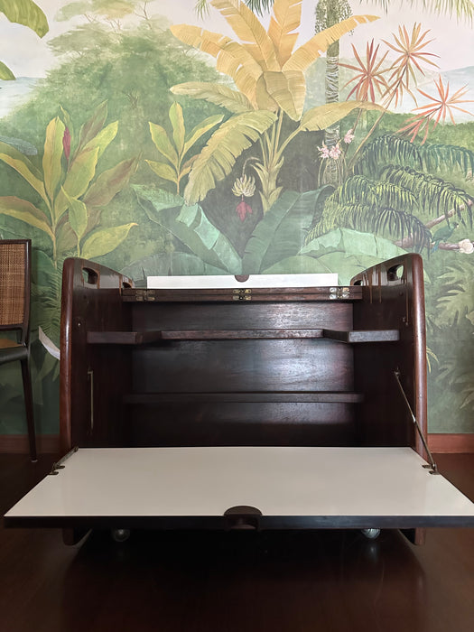 Carrinho de Chá / Bar em Jacarandá – Sérgio Rodrigues