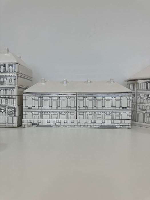 Coleção Palazzo - Seletti (Set 8: Ducale , Torre Chiara, Governo, Palazzina, Palazzeto, Torrione, Battistero e  Fontana")