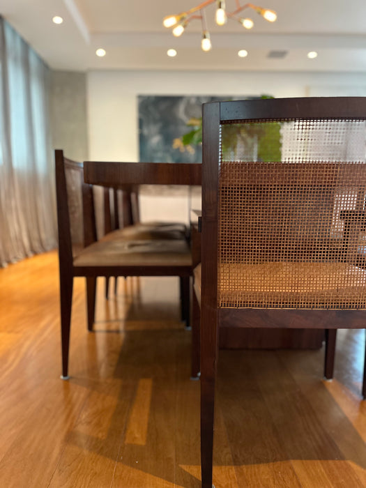 Conjunto de 10 Cadeiras (2 com braços) – Vermeil