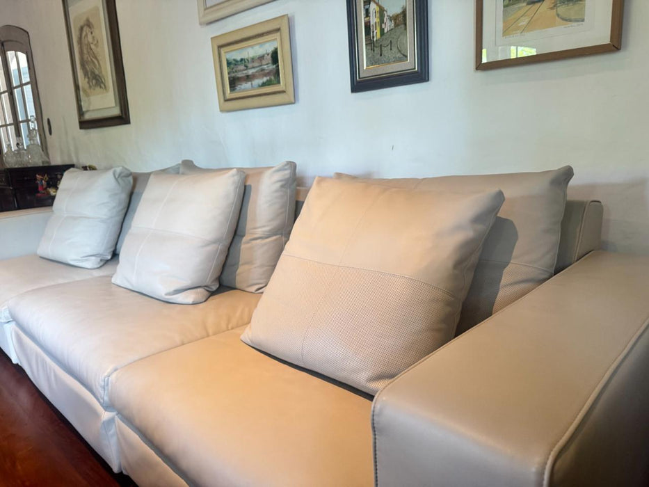 Sofá Modular em Couro - Molteni&C