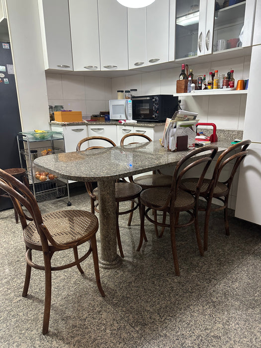 Conjunto de 6 Cadeiras "Gerdau" em Palinha - Thonet