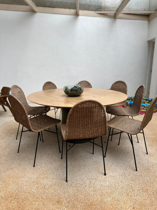 Mesa de Jantar Redonda 8 Lugares – Boobam