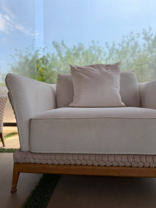 Conjunto Outdoor (1 sofá + 2 poltronas (sem braço) + 2 poltronas (com braços) - Dunelli