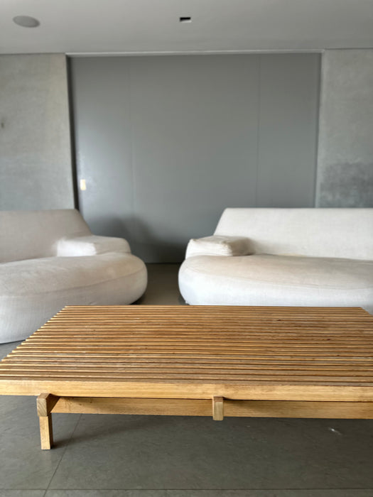 Mesa de Centro "Ripas" - Branco&Preto para Etel