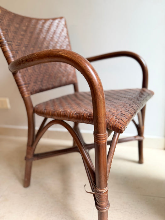 Conjunto 8 Cadeiras em Rattan