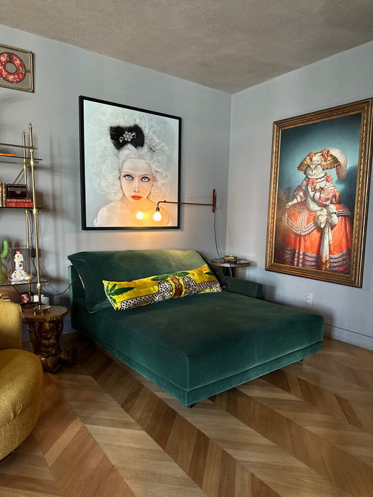 Chaise em Veludo – Micasa