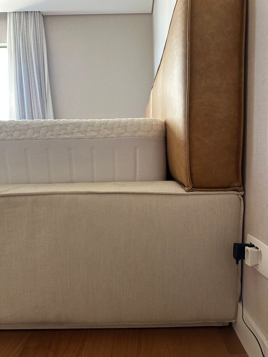 Cama King Size com Colchão