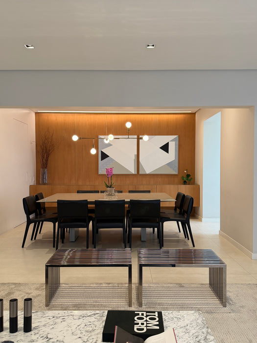 Composição com 2 Quadros Decorativos – Adielso Rodrigues