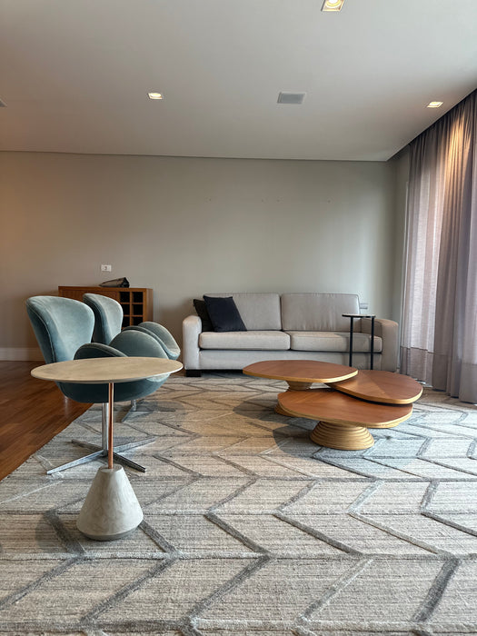 Par de Poltronas "Swan" – Breton