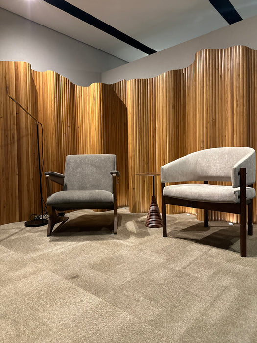 Biombo "Esteira" em Freijó Natural - Etel