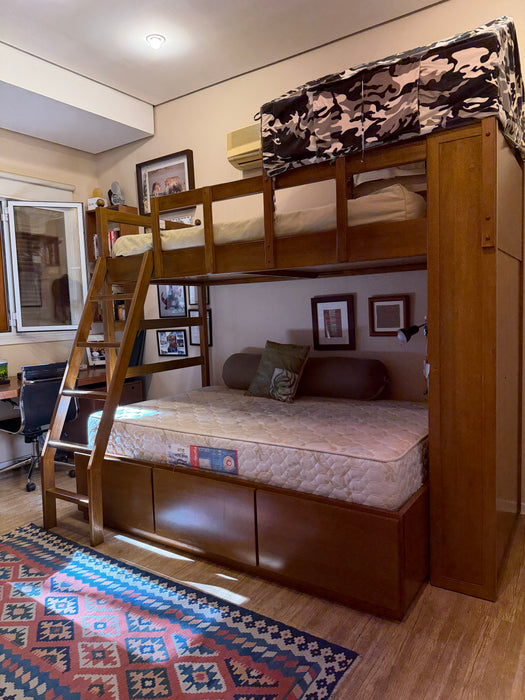 Cama Superior "Colorata" e colchão (sem cama principal) - Casa Pronta