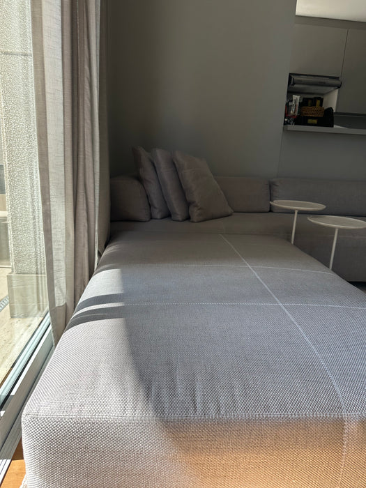 Sofá + Pufe "Lençóis Maranhenses" - Clami