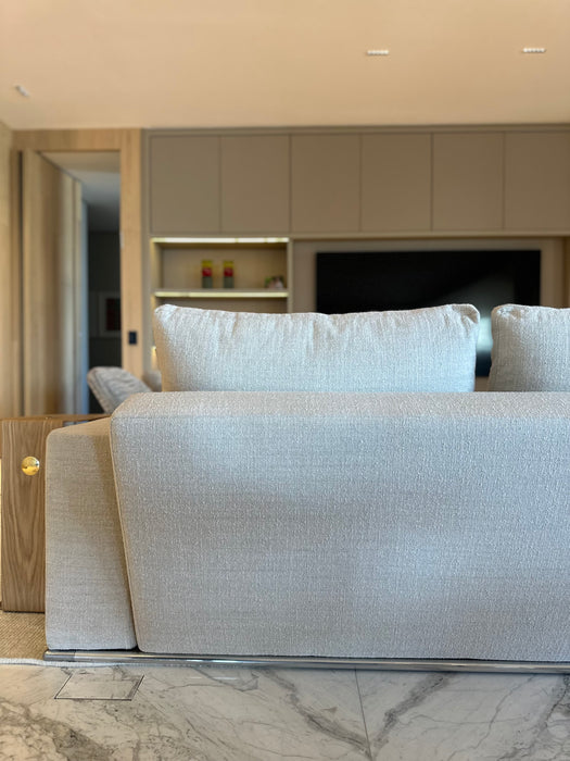 Sofá Modular "Marcel" com Par de Pufes – Antonio Citterio para B&B Italia