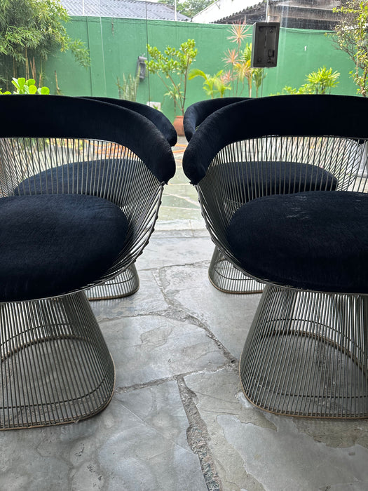 Conjunto de 4 Cadeiras "Platner" - Warren Platner para Forma 1977