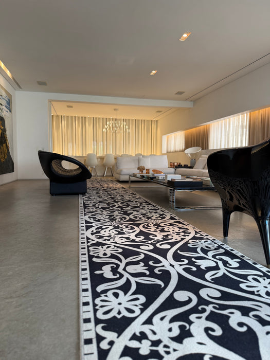 Tapete Passadeira "Moooi Carpets 11" (8,0 x 1,0) – Marcel Wanders para Moooi