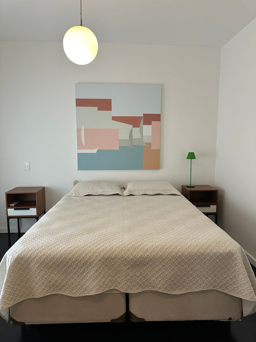 Par de Mesas de Cabeceira "Loft 40" com 1 Gaveta – Fernando Jaeger