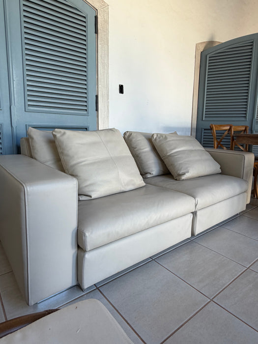 Sofá Modular em Couro - Molteni&C