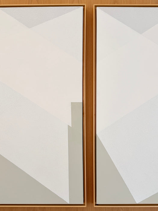 Composição com 2 Quadros Decorativos – Adielso Rodrigues