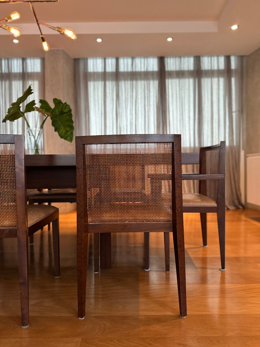 Conjunto de 10 Cadeiras (2 com braços) – Vermeil