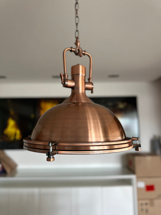 Par de Pendentes Industriais