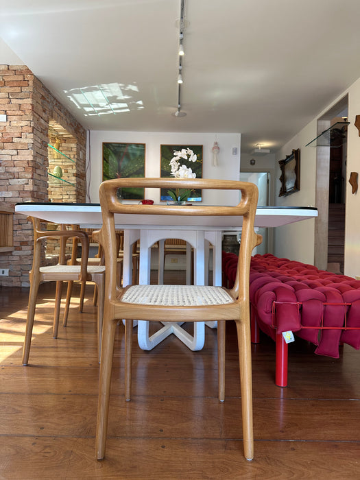 Conjunto de 6 Cadeiras "Cariri" em Madeira Torneada – Andrea Borgogni para A Lot of Brazil