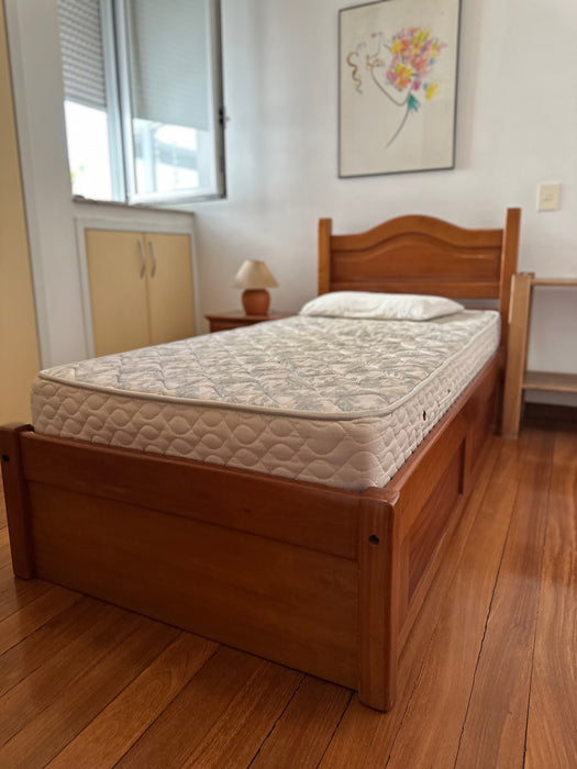 Cama de Solteiro com Gavetas  - Estância Móveis