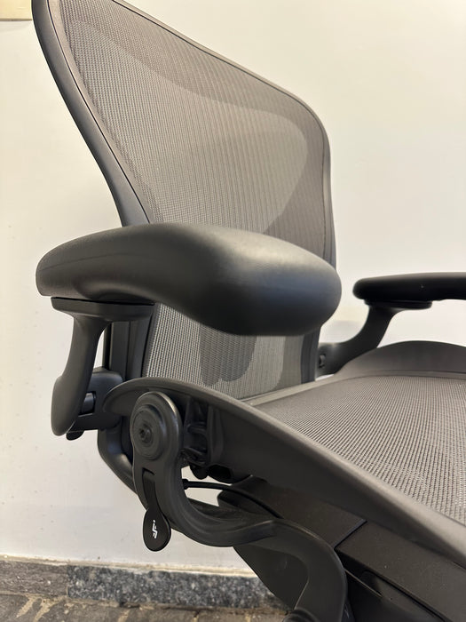 Cadeiras "Aeron B" Grafite - Herman Miller