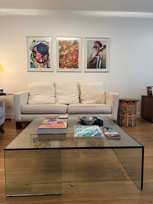 Mesa de Centro de Vidro