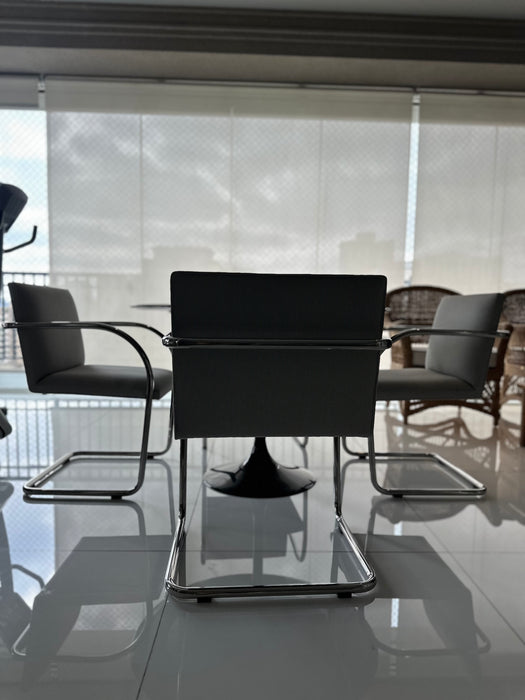 Conjunto de 4 Cadeiras "BRNO" Tubular – COD