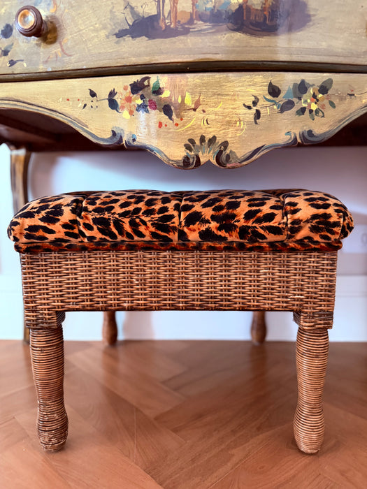 Par de Pufes Animal Print