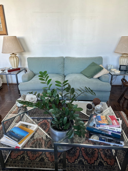 Par de Mesas Laterais em Ferro