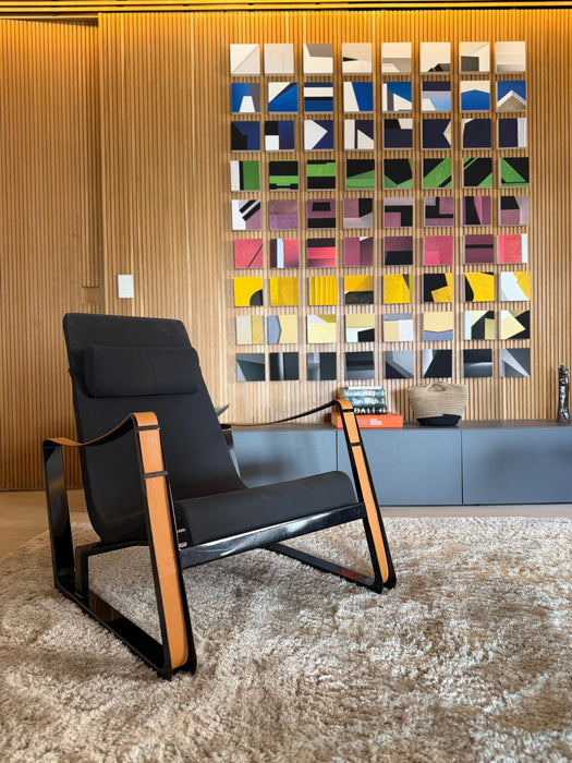 Poltrona "Cité" em Tecido - Jean Prouvé Para Vitra