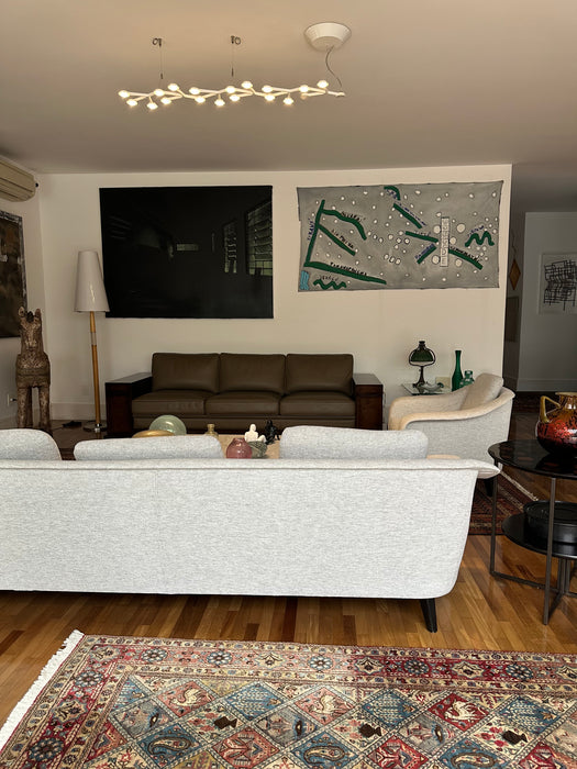 Conjunto de Poltrona e Sofá "Curva" - Adquirido loja Arquivo Vivo