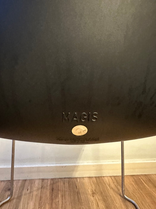 Cadeira Empilhável "Troy" Preta – Marcel Wanders para Magis